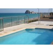 Apartamento con aire acondicionado en 1ª linea de playa edificio Molí de Vent