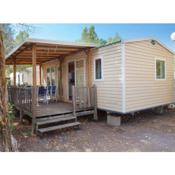 Charment mobilhome dans un camping 3 étoiles à la mer