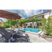 Nice home in Brest pod Uckom with WiFi and 4 Bedrooms