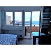 One room flat at the beach near house