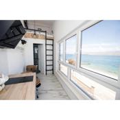 Studio apartment in Vir with sea views, terrace, air conditioning, washing machine 4968-1